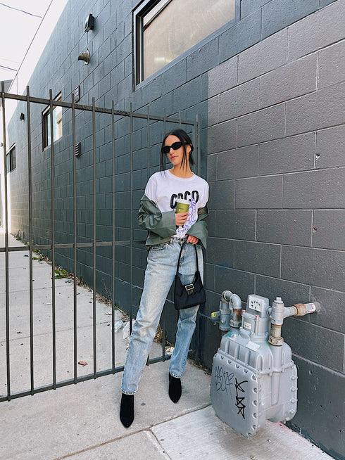 The Coco Tee // White